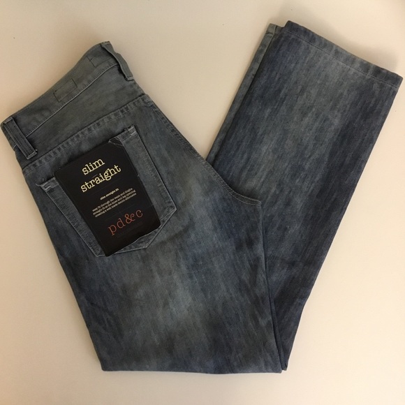 pd&c mens jeans slim straight